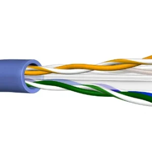 Podatkovni kabel DRAKA U/UTP Cat.6 Eca 400MHz AWG23 moder PVC (cena na meter)